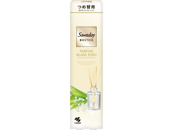 小林製薬 Sawaday香るStick パルファム ブランエクリュ 詰替70mL