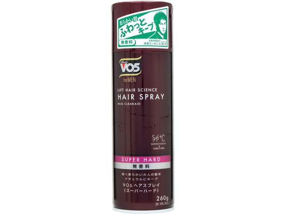 サンスター VO5 forMEN ヘアスプレイ スーパーハード 無香料 260g