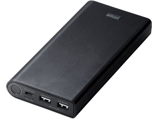 サンワサプライ USB PD対応モバイルバッテリー 20100mAh BTL-RDC26