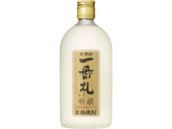 酒)アサヒビール 麦焼酎 1番札 特選 720ml びん