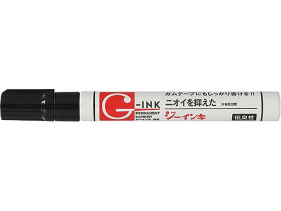 寺西化学工業 油性ペン ギター ジーインキ 中字 黒 GIN5-T1