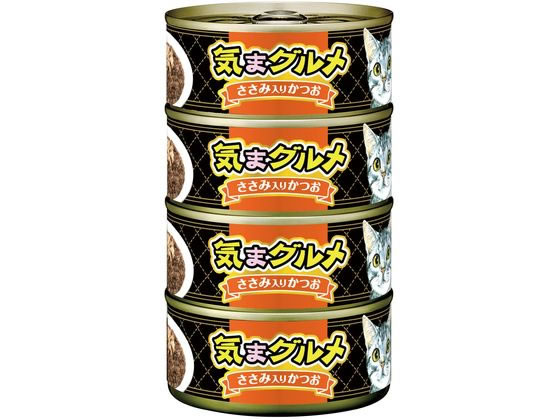 アイシア 気まグルメ4P ささみ入りかつお 620g(155g×4缶)