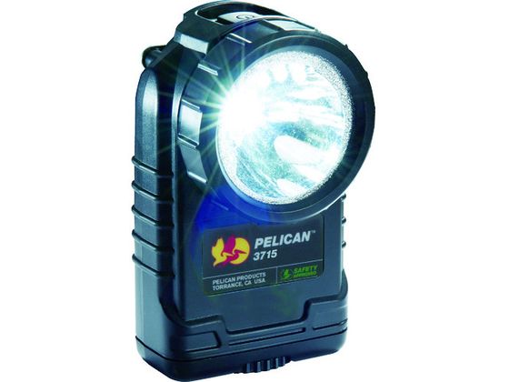 PELICAN 3715 LEDフラッシュライト 黒 3715LEDBK