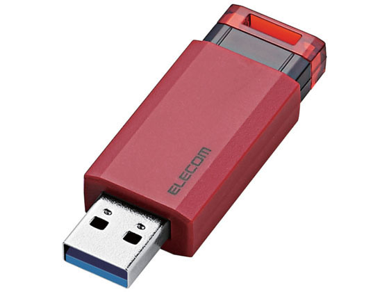 エレコム MF-CAU32128GBK USBメモリ USB3.2(Gen1) Type-C キャップ式