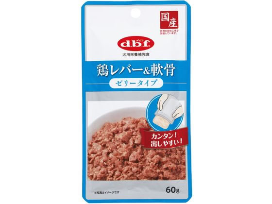 デビフペット 鶏レバー&軟骨 ゼリータイプ 60g 1324