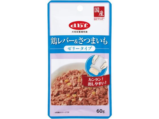 デビフペット 鶏レバー&さつまいも ゼリータイプ 60g 1323