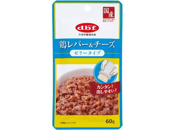 デビフペット 鶏レバー&チーズ ゼリータイプ 60g 1322