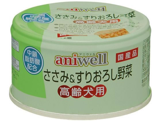 デビフペット aniwellささみすりおろし野菜高齢犬85g 627