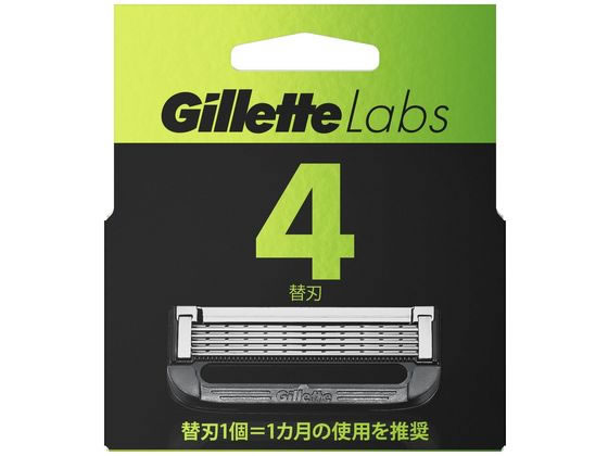 P & Gジャパン ジレット ラボ 角質除去バー搭載 替刃 4個