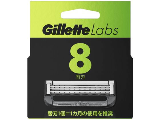 P & Gジャパン ジレット ラボ 角質除去バー搭載 替刃 8個