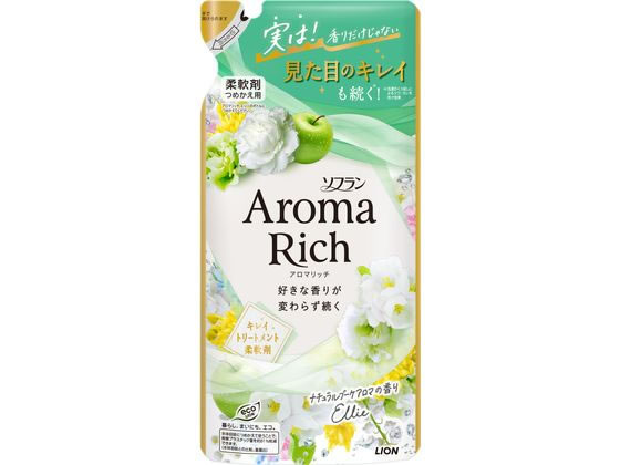 ライオン ソフラン アロマリッチ エリー つめかえ用 380mL