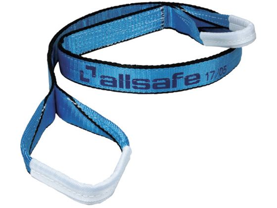 allsafe オールセーフスリングベルト 3E25×7.5m スカイブルー 1109194