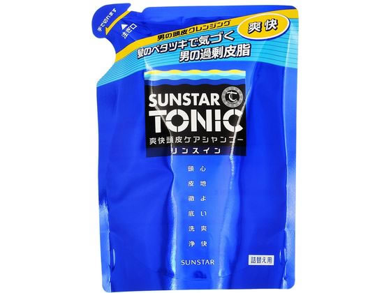 サンスター サンスタートニック 爽快頭皮ケアシャンプー リンスイン 詰替 340mL