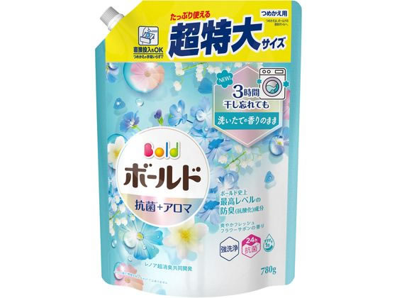 P & G ボールドジェル フラワーサボンの香り 詰替 超特大 780g*8個