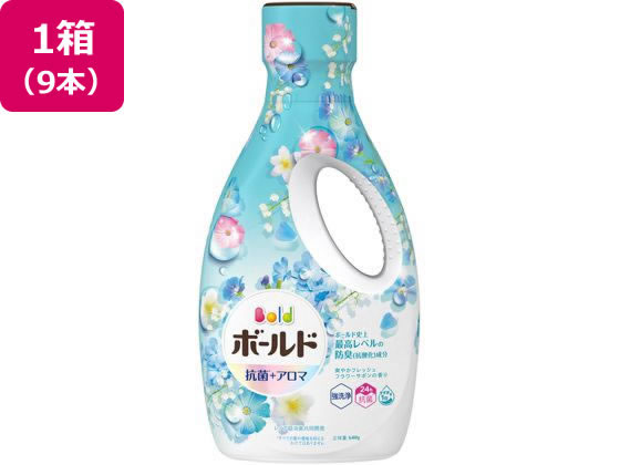 P & G ボールドジェル フラワーサボンの香り 本体 640g 9本