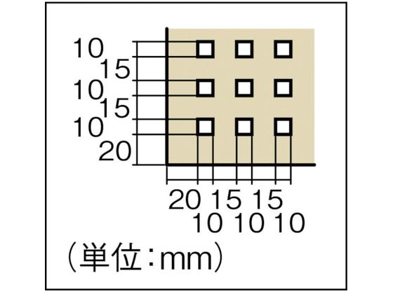 TRUSCO ライトパンチングパネル パネリーナ TUR-1 3639461が12,177円