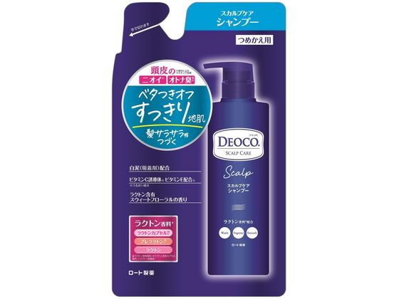 ロート製薬 デオコ スカルプケアシャンプー つめかえ用 370mL