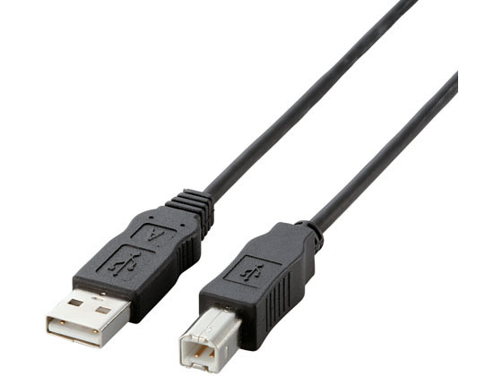 エレコム USB2.0ケーブル RoHS指令対応 A-B 1m USB2-ECO10