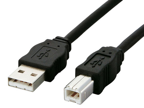 エレコム USB2.0ケーブル RoHS指令対応 A-B 5m USB2-ECO50