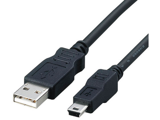 エレコム フェライト内蔵USB2.0ケーブル 1.8m USB-FSM518