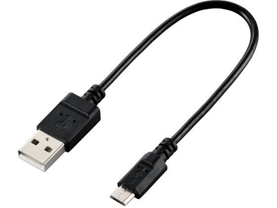 エレコム USB2.0ケーブル A-MicroB エコ 15cm U2C-JAMB015BK