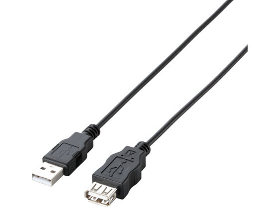 エレコム USB2.0延長ケーブル A-A エコ 0.5m U2C-JE05BK