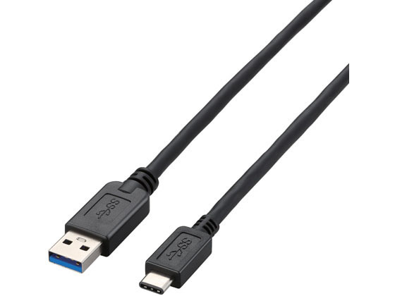 エレコム USB3.1ケーブル A-TypeC 1.5m USB3-AC15BK