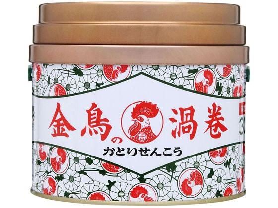 大日本除蟲菊 ＫＩＮＣＨＯ 金鳥の渦巻 大型１２時間用 １缶（４０巻）