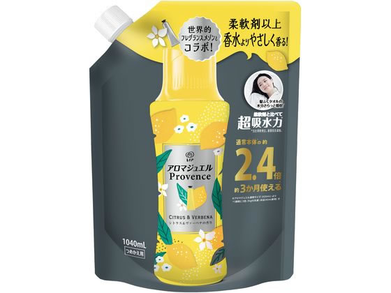 P & G レノアアロマジュエル シトラス&ヴァーベナの香り詰替用特大1040mL