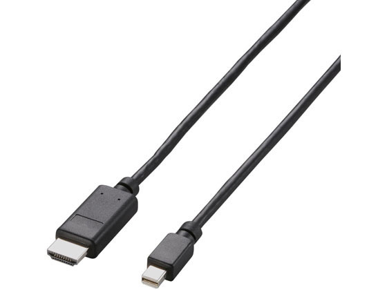 エレコム MiniDisplayPort-HDMIケーブル 1m AD-MDPHDMI10BK