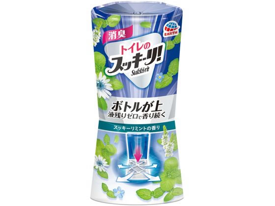 アース製薬 トイレのスッキーリ! 消臭芳香剤 スッキーリミント 400mL