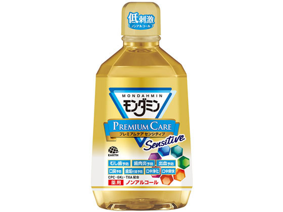 アース製薬 モンダミン プレミアムケア センシティブ 1080mL