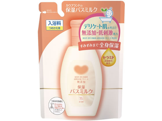 牛乳石鹸共進社 カウブランド 無添加 バスミルク 詰替用 480mL