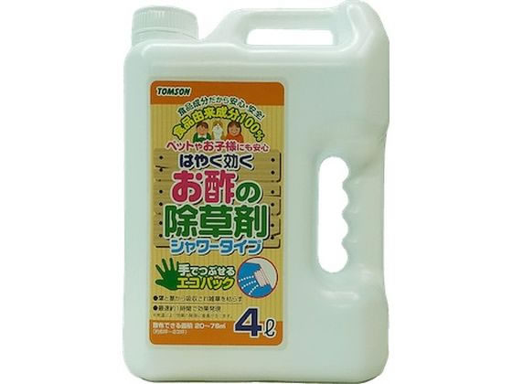 トムソンコーポレーション はやく効くお酢の除草剤シャワータイプ 4L