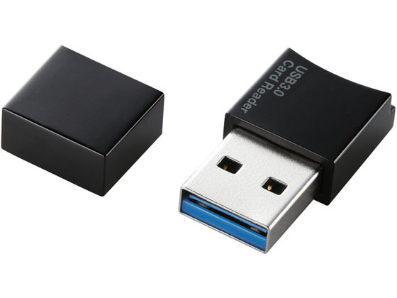 エレコム USB3.0対応microSD専用メモリカードリーダ MR3-C008BK