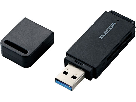 エレコム USB3.0対応メモリカードリーダ スティックタイプ MR3-D011BK