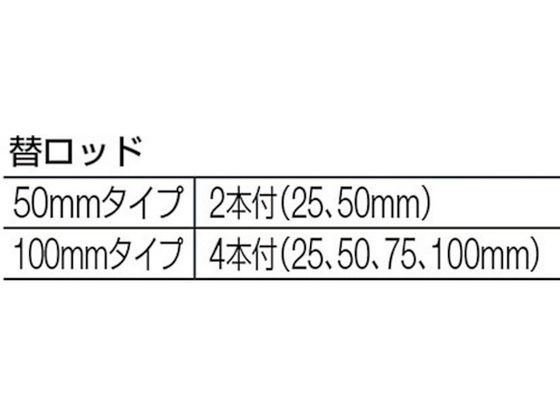 SK 替ロッド式デプスマイクロメータ MC202-50F 3775755が13,599円