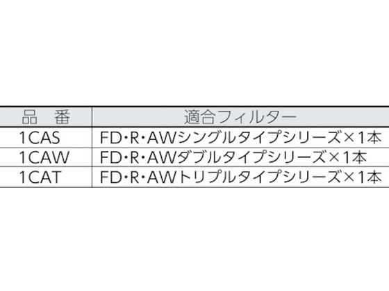 AION フィルターハウジング Cモデル 1CAS