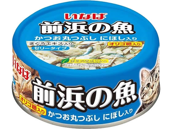 いなばペットフード 前浜の魚 かつお丸つぶ にぼし入り