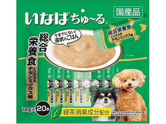 いなばペットフード Wan ちゅ~る とりささみ チキンミックス味