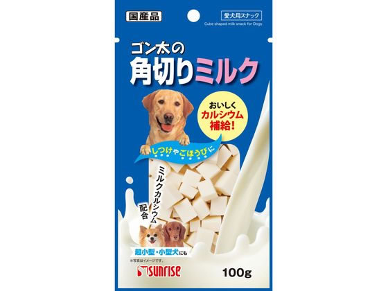 マルカン ゴン太の角切り ミルク 100g MIL-100