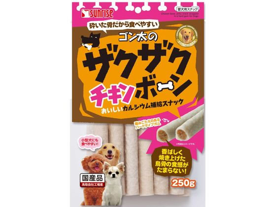 マルカン ゴン太のザクザクチキンボーン 250g SGN-059