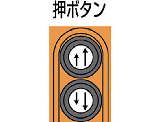 象印 単相100V小型電気チェーンブロック 2速型 60KG・3M 2421755が