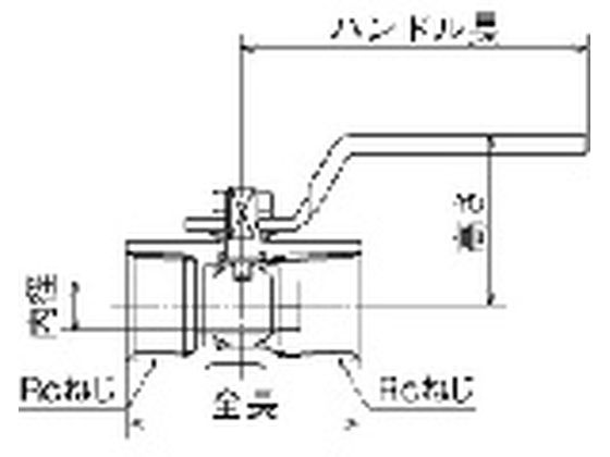 オンダ製作所 SBFS2型(レデューストボア) Rc1 1／4 レバーハンドル