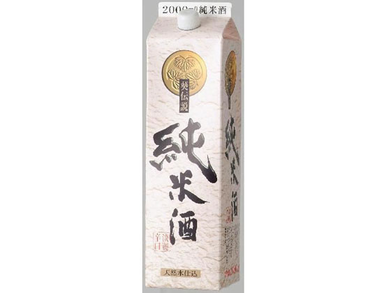 酒)茨城 明利酒類 葵伝説 純米酒 パック 2000ml