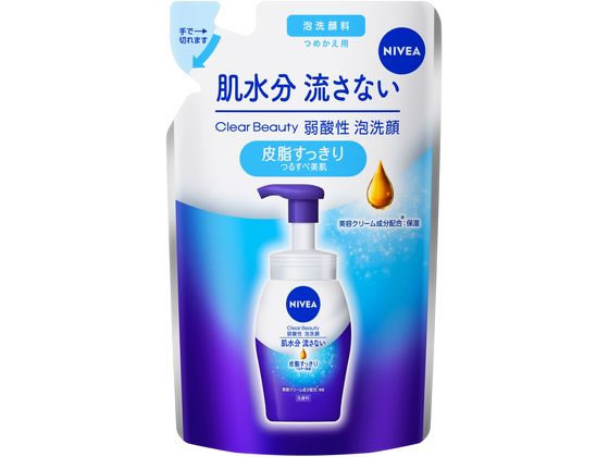 KAO ニベア Cビューティー弱酸性泡洗顔皮脂すっきり詰替130mL