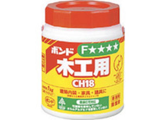 コニシ ボンド木工用 CH18 1kg(ポリ缶) #40127 CH18-1 1033921が852円