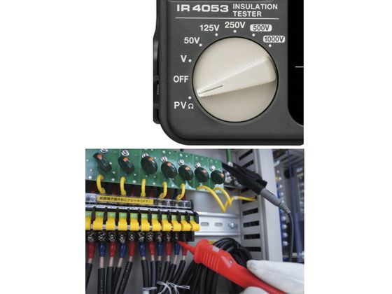 HIOKI デジタル絶縁抵抗計(5レンジ) IR4055-11 IR4055-11 8358280が47,685円【ココデカウ】