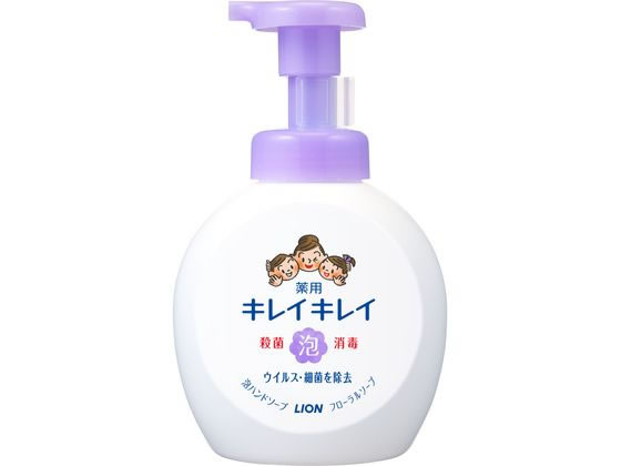 ライオン キレイキレイ 薬用 泡ハンドソープ フローラルソープ 本体 500mL