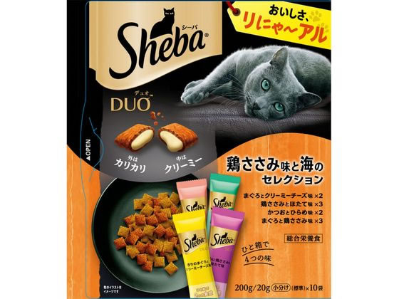 マースジャパン シーバデュオ鶏ささみ味と海のセレクション200g